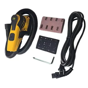Poland 3.0 Short Sheet Mini Sander Brushless Motor Variable Speed Auto Drywall Orbital Grinder Woodworking Polisher Furnish Tool