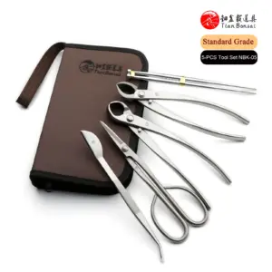 Standard Grade 5 PCS Bonsai tool Set (NBK-05 8" tool set)