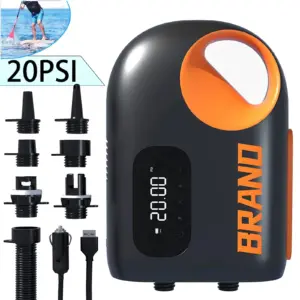 20 PSI Protable Intelligent Air Pump Inflatable Electric Inflatable Deflatable Air Inflator for Surfing Paddle Board Boat Kayak