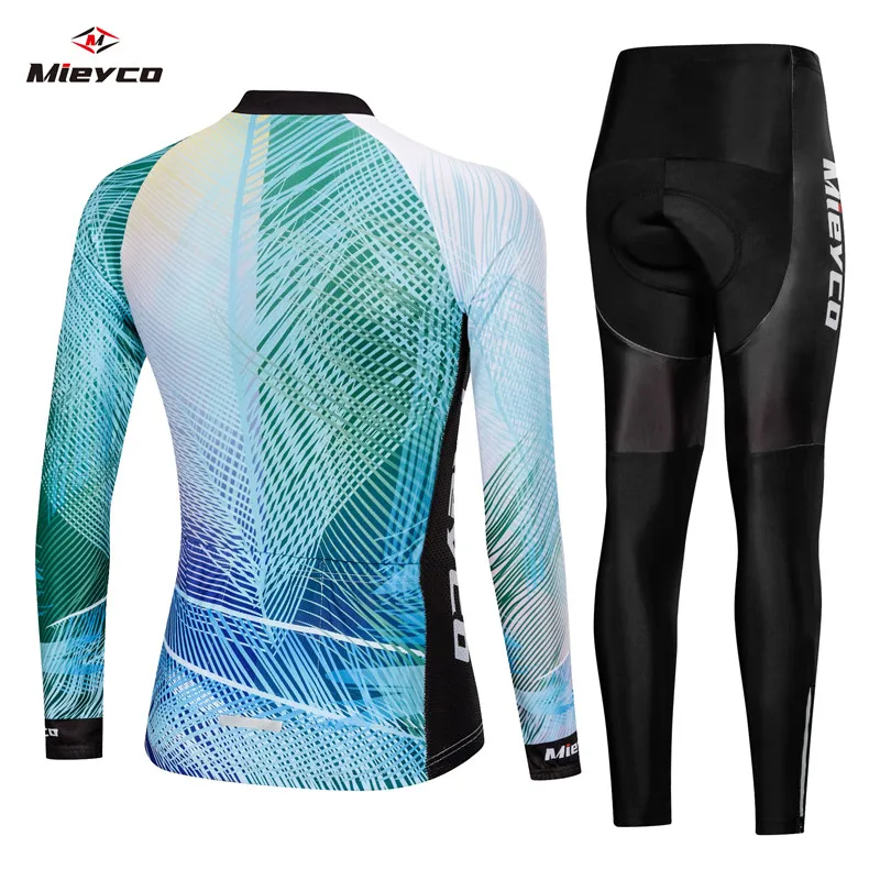 2025 Women Cycling Jersey Pants Kits Bicicleta Clothing Long Sleeve Mtb Roupas Femininas Bicycle Equipment Ropa Deportiva Mujer