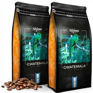 2X1kg GUATEMALA 100% ARABICA Coffee Freshly Roasted For Machine + FREE
