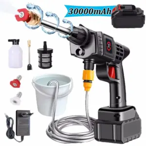 50Bar Cordless High Pressure lever Wash Spray Water Gun Car Wash Pressure Water washing Machine for Makita 21V Battery