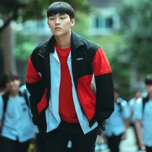 Ahn Suho Weak Hero Class 1 Jacket Unisex Sports Coat Men Women Track Activewear Tops Loose Outerwear Qt8 Garments Zip Clothing