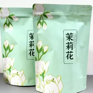 Authentic Jasmine Flower Tea Set Bags S/M/L Green Oolong Jasmine Self-sealing Bag 250g&500g Aluminum Foil Bag Classic Origin New