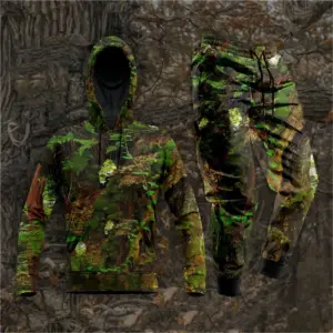 Autumn Camouflage 3D Printed Hoodie Suit Men Sweatshirts Sweatpants Casual Fashion Two Piece Tracksuit Set Men's Clothing