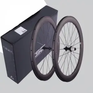 CSC Road bicycle 700C carbon wheels Clincher tubeless Toray 38/50/60mm deep Super Light carbon wheelset for Racing bike