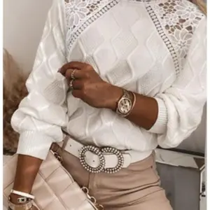 Casual O-neck Long Sleeve Shirt Blouse Office Lady Spring Autumn Fashion Elegant Solid Shirt For Women 2023 Female Tops 2023