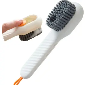 Clothing Shoe Cleaning Brush With Soft Dispenser