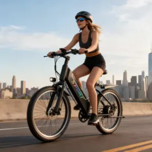 DEEPOWER 750W Motor Electric Bike 48V 7.8Ah Battery Adult Ebike LED Display City Commuter Electric Bicycle for Men Women Ebike