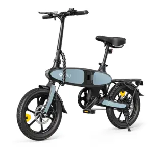 E-Bike DYU C2 350W Motor 36V15AH Removable Battery Electric Bike 16 Inch Tire Fashion Version City Adult Electric Bicycle