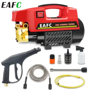 EAFC Car Wash Machine 200 Bar High Power 1000W 220V With Long Gun Machine Car Washer Water Gun Water Efficient cleaning tool