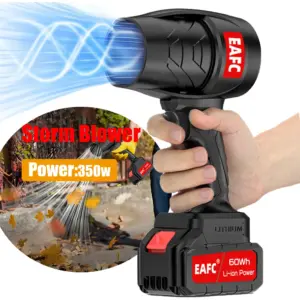 EAFC Electric Car Washer Wireless Electric Air Blower Turbo Jet Fan Handheld Dust Blowing Tool Blow Snow Dust