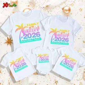 Family Vacation 2026 Shirts Family Matching Outfits 2026 Shirt Holiday Party Outfits Clothes Happy New Year 2026 Familien Outfit