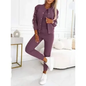 Fashionable Casual Three-Piece Set for Women Spring Autumn New Arrival Comfortable Women's Clothing Long Pants Outfit