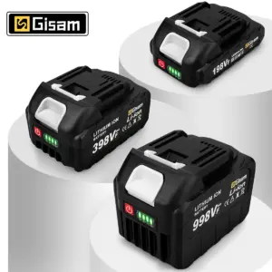 Gisam Rechargeable Battery 4.5Ah 4.0Ah 2.0Ah Lithium Ion Battery 198VF 398VF 928VF Li-ion Battery For Makita 18v battery Pin