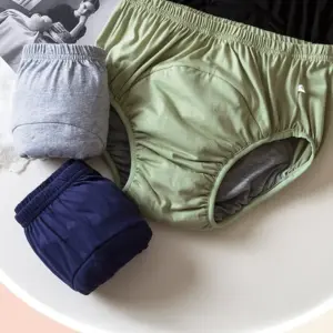 Graphene Antibacterial Adult Diaper Pants Leak-Proof Comfortable Absorbent Incontinence Care Underwear for Seniors