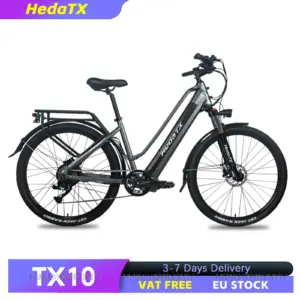 Hedatx TX10 Electric Bike For Adult 48V 1000W 19.2Ah Electric Bicycle 27.5*2.1 women's Bike 45 KM/H City E Bike Road Bike