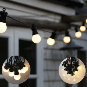 IP65 Globe Bulbs LED Festoon String Fairy Lights For Christmas Wedding Garden Patio Outdoor Party Café Yard light Decoration