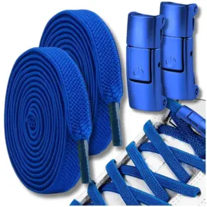 Laces without binding elastic laces Blue
