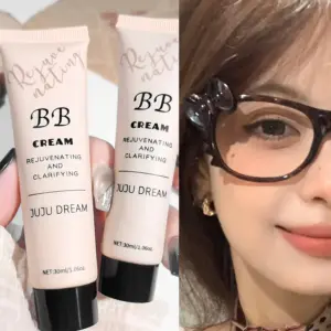 Natural Concealer BB Cream, moisturizing and nourishing, Korean natural translucent primer, long-lasting for all skin types