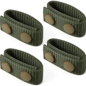Nylon belt belt buckle set 4 PCs with two latches tactical belt