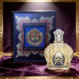 Opulent Shaik For Men Eau De Parfum Long-Lasting Fragrance Cedar Vanilla Musk Warm And Spicy Fragrance