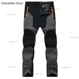 Outdoor Quick-drying Pants Men's Summer Breathable Waterproof Stretch Mountaineering Pants Color-coded Quick-drying Pants