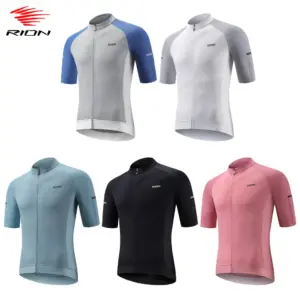 RION Men Cycling Jersey Bicycle Clothing T-Shirt MTB Mountain Bike Clothes Women Shirts Uniform Equipment 2025 Short Sleeve