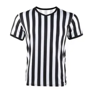 Referee Uniform Volleyball Referee Uniform T-shirt Basketball Referee Uniform Deformation Resistance Quick-Drying