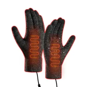 Smart Electric Heating Gloves USB-Powered Winter Gloves for Motorcycle Riding Commuting Outdoor Activities Thermal Gloves Gifts