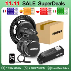 Tongsheng 250W 500W 750W 1000W TSDZ2B TSDZ8 Ebike kit 36V 48V Engine Torque Sensor Mid Motor With Ebike Lithium 25Ah Battery