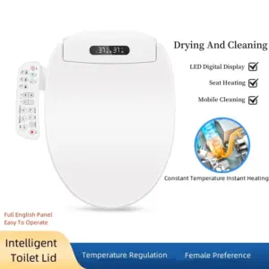 Universal Intelligent Toilet Lid Sterilization Fully Automatic Seat Constant Temperature Heating Cleaning, Warm Air Drying