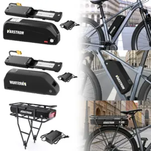 Varstrom 48V 20AH 52V 36V 30AH Ebike Battery Hailong Max 40A 50A BMS 500W 750W 1500W Electric Scooter 21700 Lithium Cell