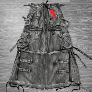 Vintage Heavy Jeans Y2K Clothes Men Women Harajuku Hip Hop Multi Pocket Washed Distressed Baggy Jeans Oversized Wide Leg Trouser