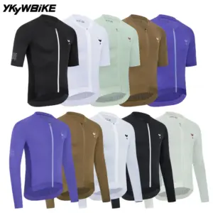 YKYWBIKE 2026 Men's Cycling Jersey Summer Spring Bicycle Shirt Road Bike Maillot Pro Team Breathable Cycling Clothes