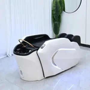 Beauty Salon Hair Washing Chair Electric Massage Table Head Spa Shampoo Bed Equipment Furniture Silla De Salon De Belleza