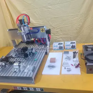 CNC Milling Machine 4060 2200W 5 Axis Wood Router Enraving Cutting Machine 6040 1500w 4 Axis Metal Carving Engraver Cutter 3Axis