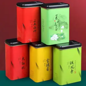 Chinese The Five Major Tea Combinations Fujian Tieguanyin Wuyi Dahongpao 250g Chinese Vacuum Plastic Package Bags Droshipping