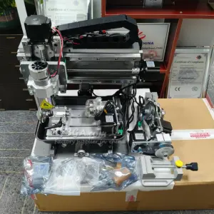 DIY Square Rail All-in-One Engraving Cutting Machine PVC 3020 CNC Milling Machine 3/4/5 Axis 220V EU Plug Wood Engraver Cutter