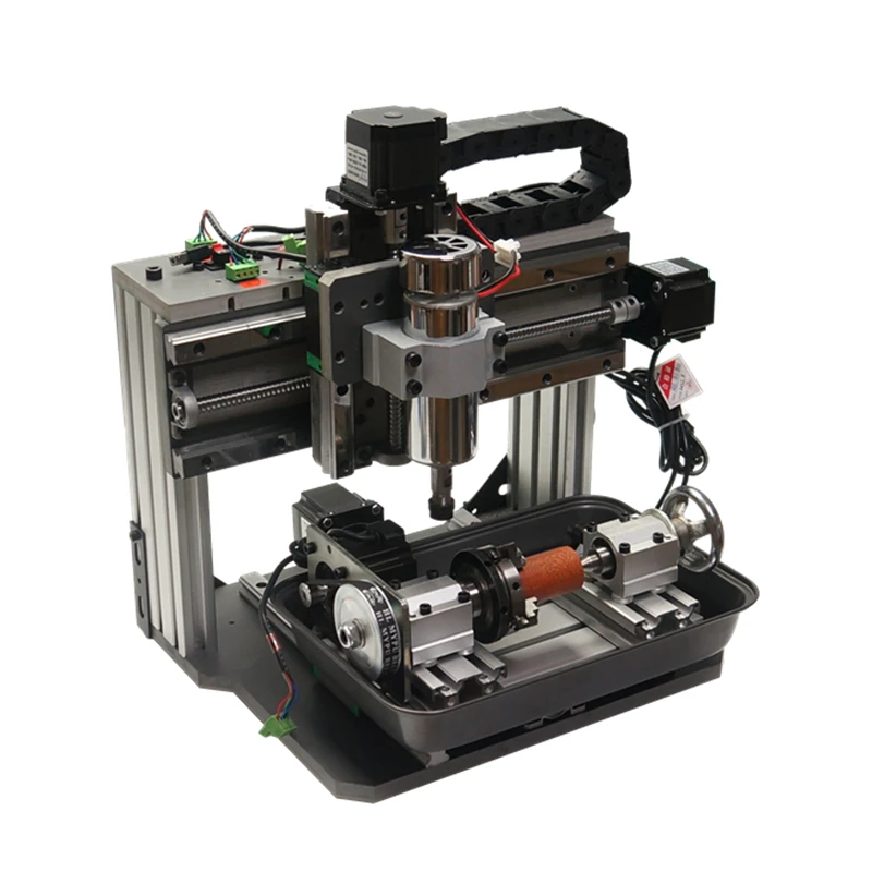 Engraving machine DIY CNC Small engraving machine for woodworking 3020F CNC Wood Router Engraving Drilling and Milling Machine