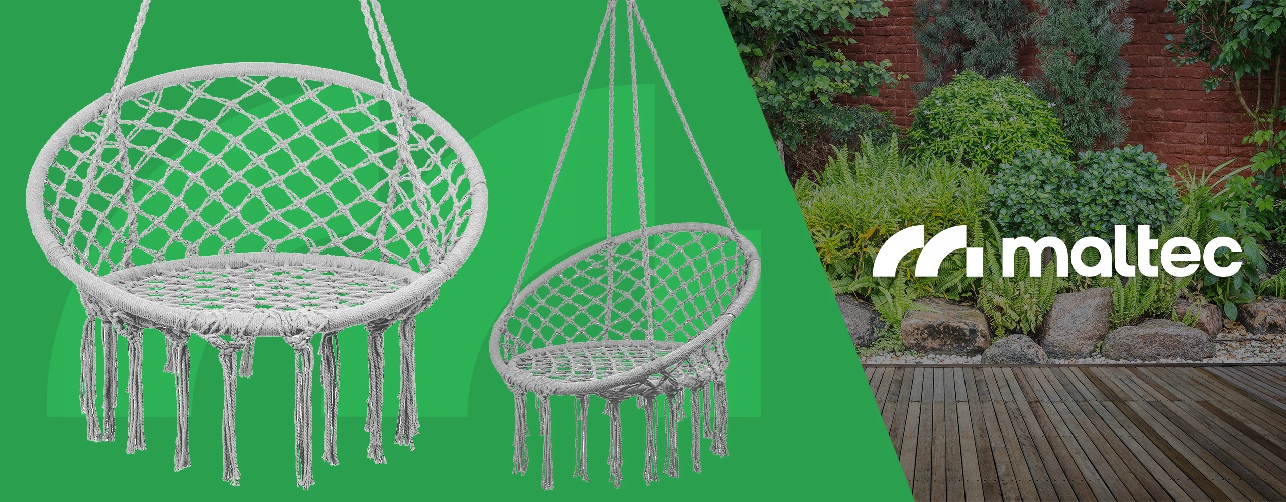 FOTEL WISZĄCY OGRODOWY HUŚTAWKA BOCIANIE GNIAZDO DO DOMU OGRODU Rodzaj wisząca