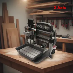 LY 3020F DIY Engraving Machine Woodworking Milling and Drilling 500W for Acrylic Plastic Metal Carving CNC Router