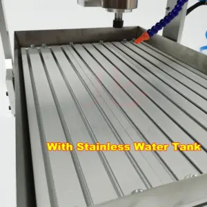 LYCNC Engraving Drilling and Milling Machine 3040 CNC Router 3axis 2200W Water-Cooled Spindle for Wood Metal Acrylic Plastic