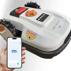 Lawn Mower Robot Robotic Lawnmower App Control with Wifi Bluetooth for 600m² Household Garden care