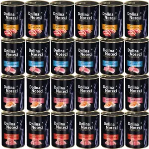 Mix of flavors WITHOUT CEREAL Valley of the Noteć Premium Cat 24x400g