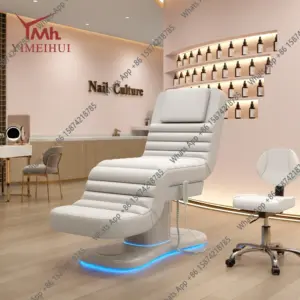 N Luxury 3 Motors Electric Beauty Chair Stretcher With Adjustable Facial Massage Table Eyelash Bed For Beauty Salon X