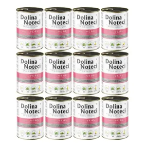 Noteć Valley Premium veal with peas 12x400g