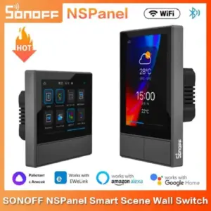 SONOFF NSPanel Pro 120 Intelligent Central Control Panel Touch Screen Network Shutdown Zigbee 3.0 Control Panel Google E-wlink