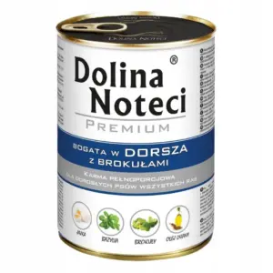 Valley of the Noteć Premium Wet Dog Food Rich In Cod With Broccoli 400G