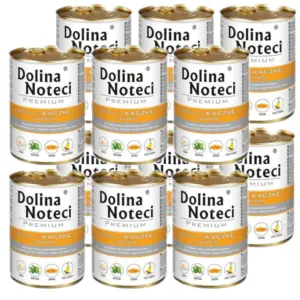 Wet Dog food Noteć Valley Premium Duck with Pumpkin Can 12x400g